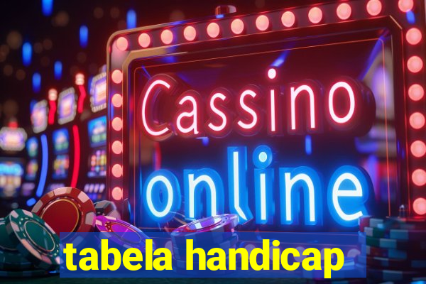 tabela handicap